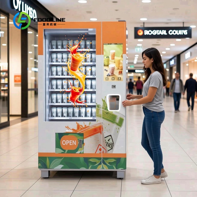 Slushie Machine Vending - Geavanceerde automatische koude smoothie-automaat, ijskoude slushie-