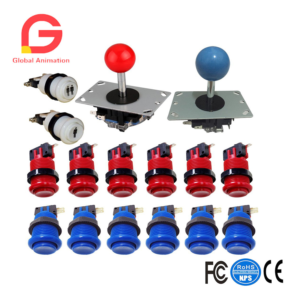 Arcade X - Klassieke Arcade Game Joystick met drukknop,