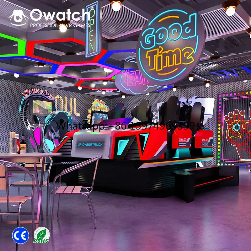 Arcade Machine Profit - Hoogwaardige VR 6-zits machine, stabiel, winstgevend