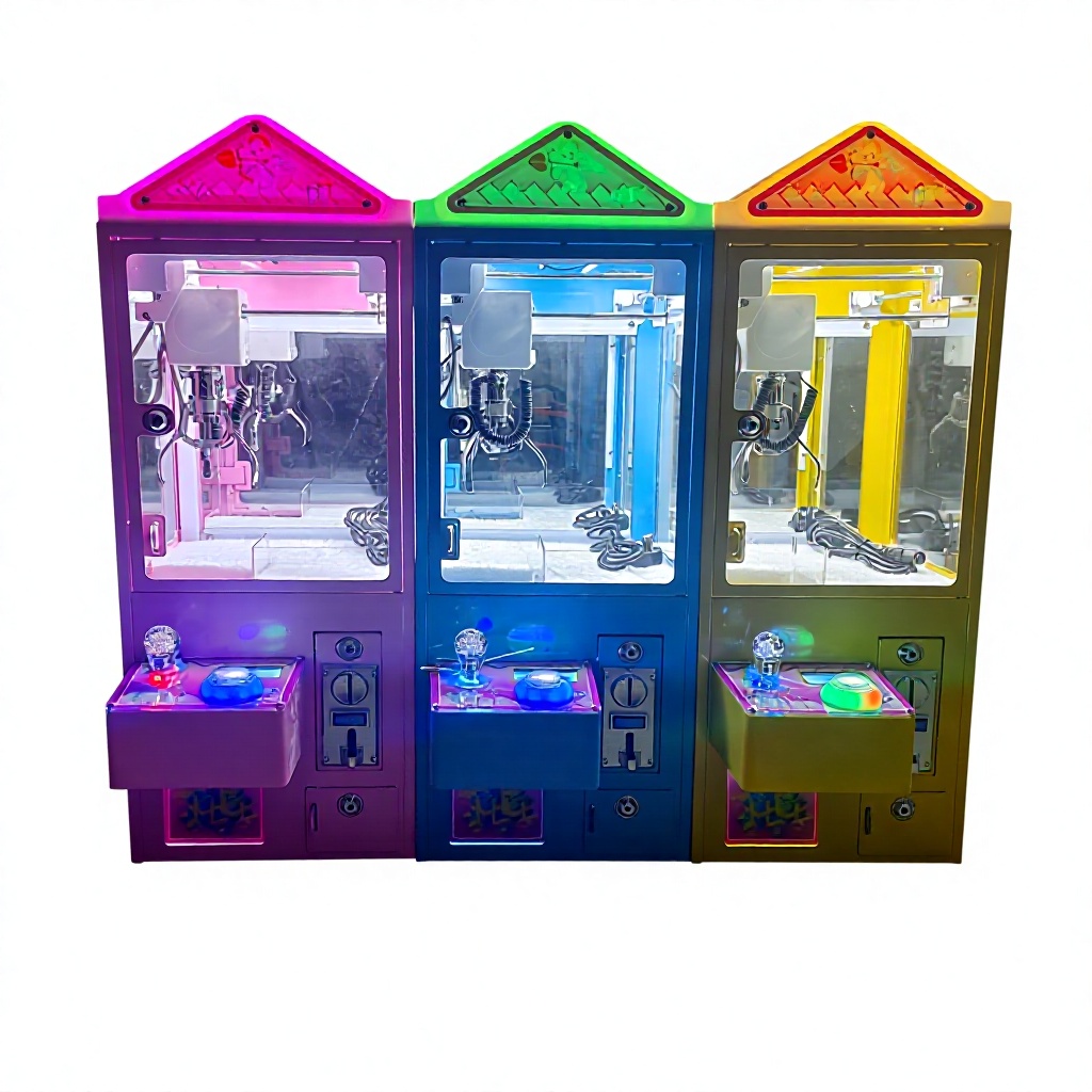 Arcade Games And Vending - Miniatuur muntbediende arcade klauwkraanautomaat, aanpasbaar, Amerikaanse