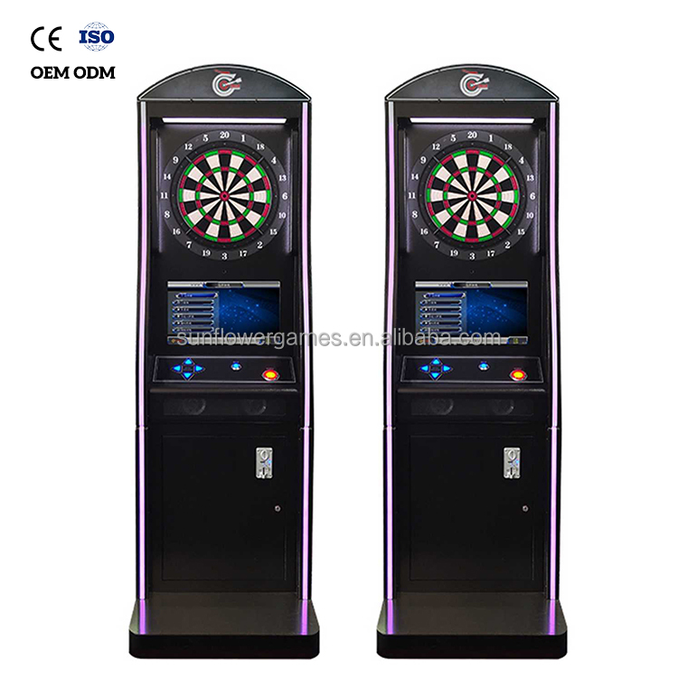 Electronic Dartboard Cabinet - Arcade Dartbordkast, op maat gemaakt, ticketgame,