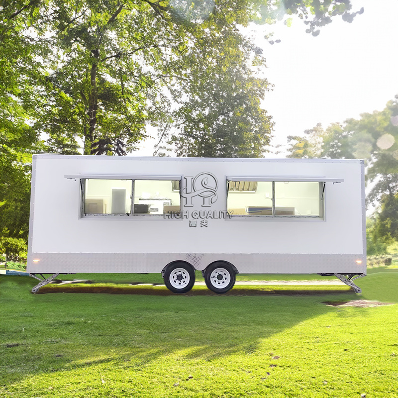 Hot Dog Vending Cart - Elektrisch mobiel restaurant Hotdogkar Gelato Truck