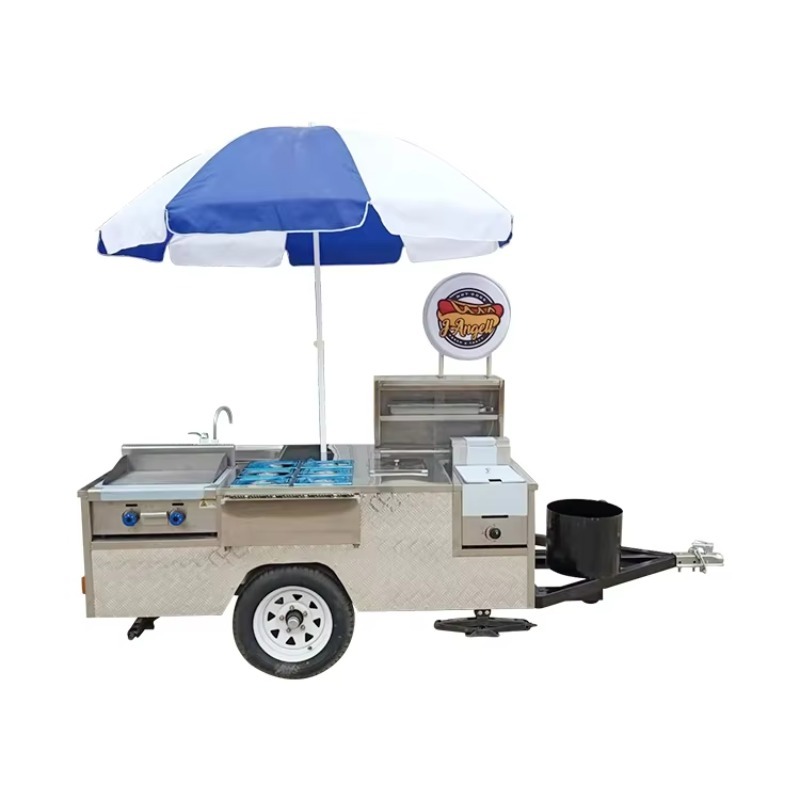 Volledig uitgeruste, op maat g - Hot Dog Vending Cart recensie en prijs