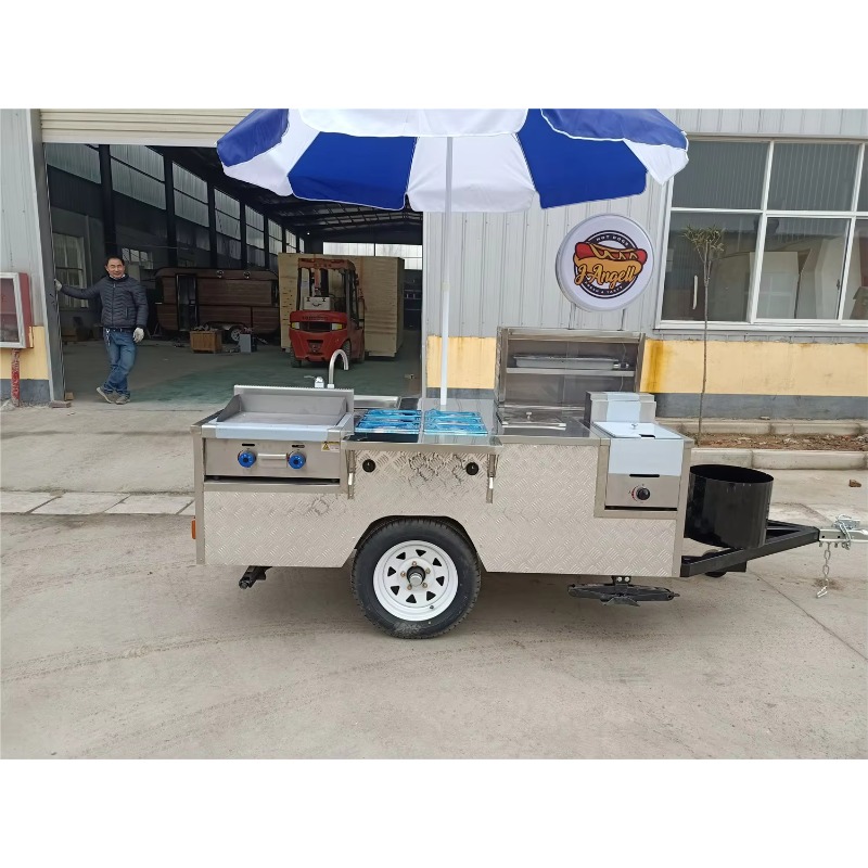 Volledig uitgeruste, op maat g - Hot Dog Vending Cart recensie en prijs
