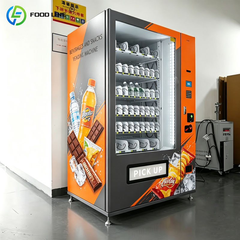 Automatische snoep- en dranken - Popcorn Vending Machine recensie en prijs