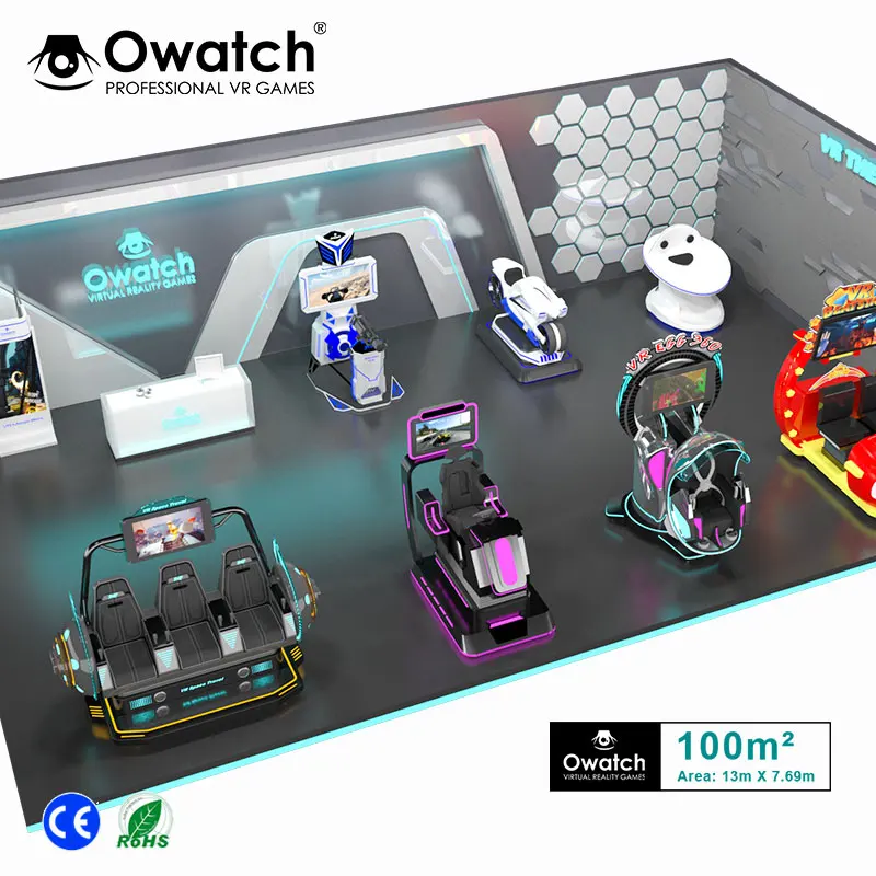 Hoogwaardige VR 6-zits machine - Arcade Machine Profit recensie en prijs