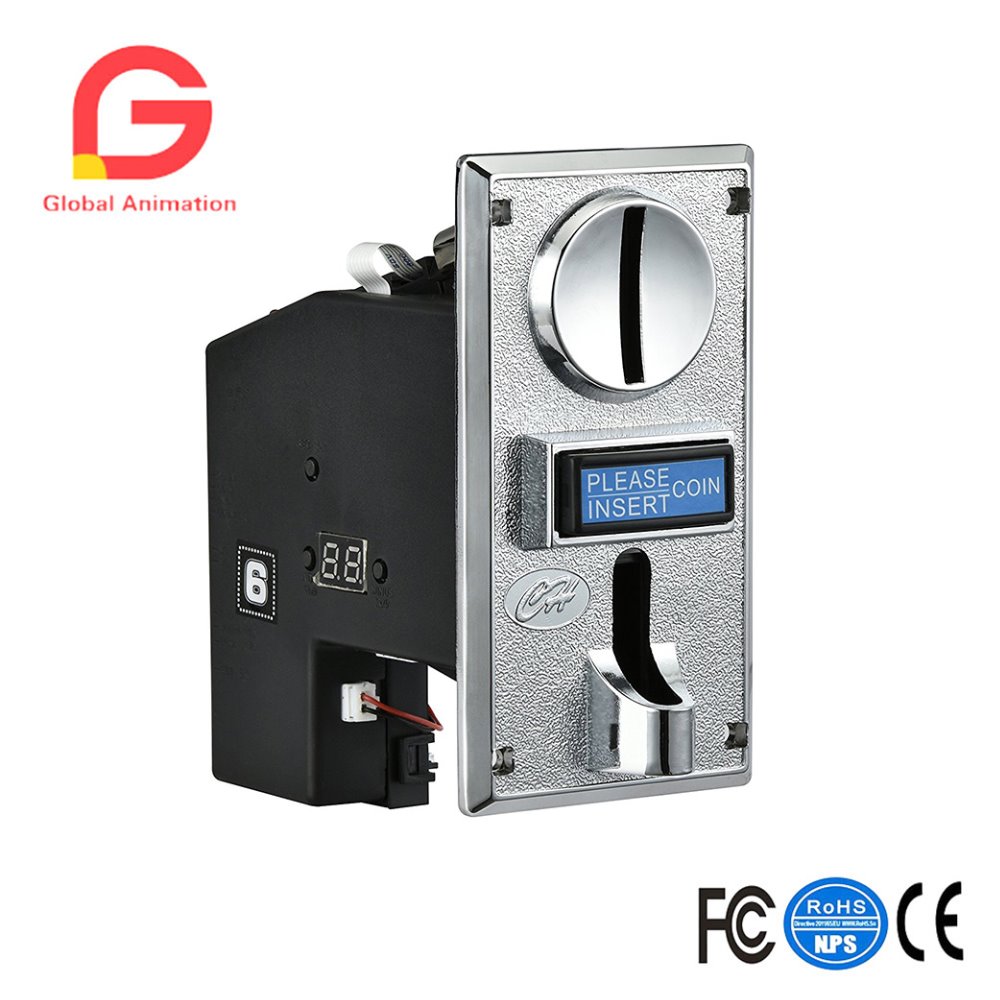 CH-924, 4-munt mech-acceptor v - Arcade Vending Machine recensie en prijs