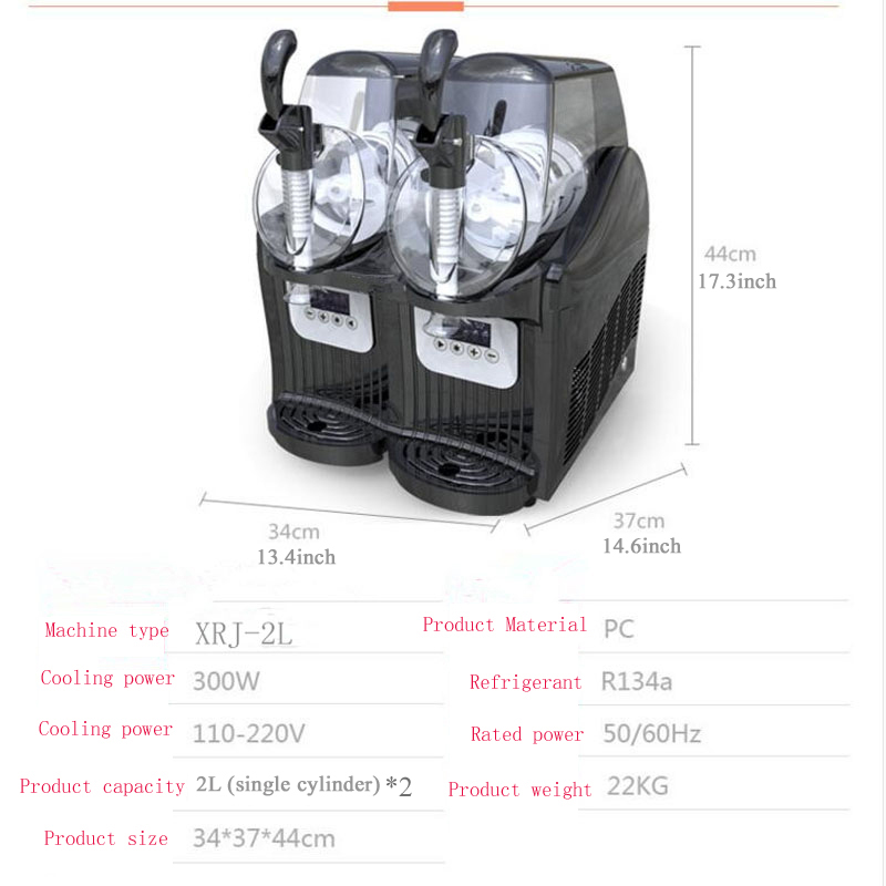 Professionele Slushmachine 12L - Slushie Machine Vending recensie en prijs