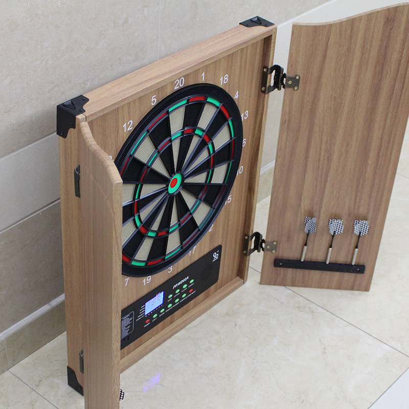 Luxe houten elektronische dart - Electronic Dartboard Cabinet recensie en prijs