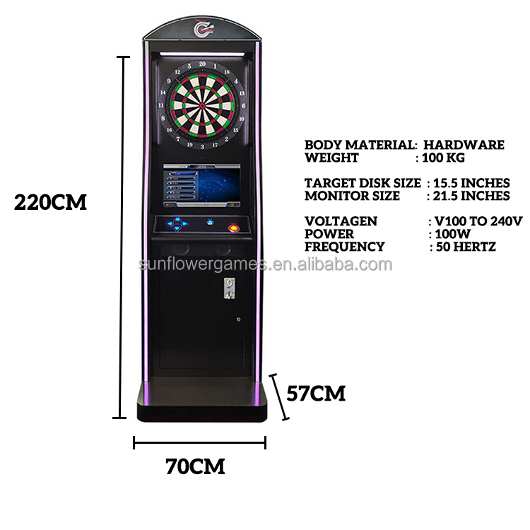 Arcade Dartbordkast, op maat g - Electronic Dartboard Cabinet recensie en prijs