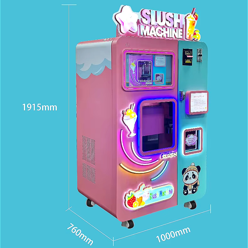 Slushy-automaat, ijs-slushmach - Slushie Machine Vending recensie en prijs