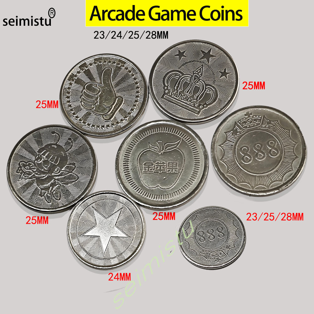 100 stks Rvs 23/24/25mm Tokens - Arcade Vending Machine recensie en prijs