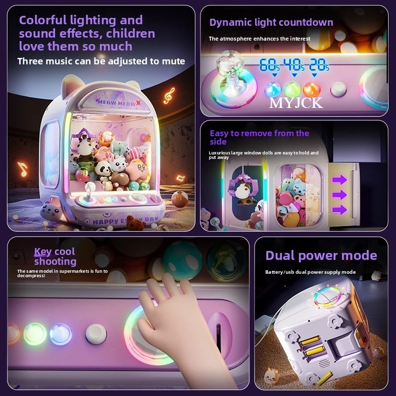DIY Paarse Automatische Pop Ma - Coin Pusher Machine recensie en prijs
