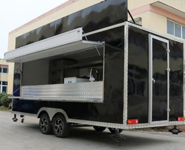 Grote ruimte vierkante fastfoo - Hot Dog Vending Cart recensie en prijs