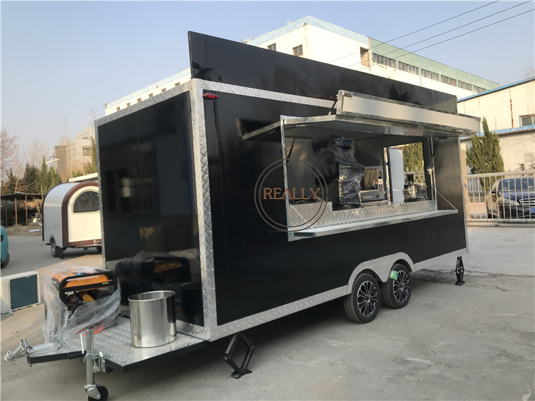 Grote ruimte vierkante fastfoo - Hot Dog Vending Cart recensie en prijs